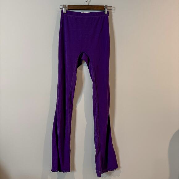 HOUSE of CB Erin Grape Mesh Trousers XS Purple Sheer Pants Sexy Rare - Picture 3 of 6